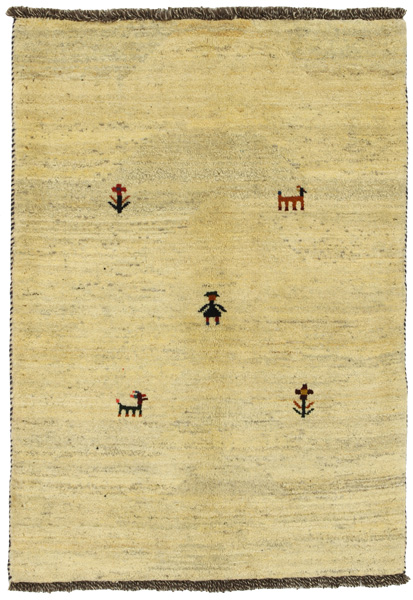 Gabbeh - Qashqai Персийски връзван килим 153x105