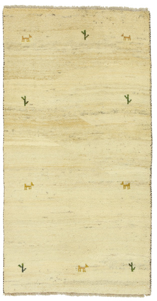 Gabbeh - Qashqai Персийски връзван килим 190x97