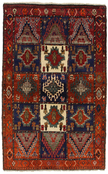 Bakhtiari - Gabbeh Персийски връзван килим 203x126