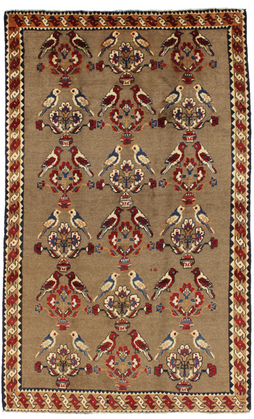Gabbeh - Qashqai Персийски връзван килим 248x152