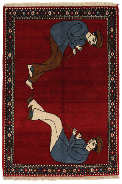 Kashkooli - Gabbeh Персийски връзван килим 148x100