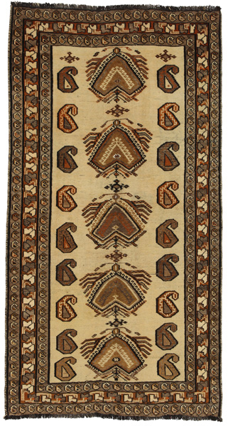 Gabbeh - Qashqai Персийски връзван килим 195x103