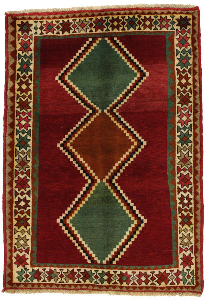 Gabbeh - Qashqai Персийски връзван килим 152x107