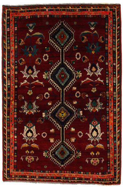 Gabbeh - Qashqai Персийски връзван килим 226x151