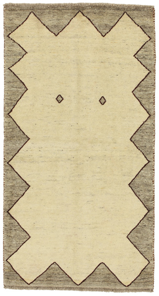 Gabbeh - Qashqai Персийски връзван килим 205x110
