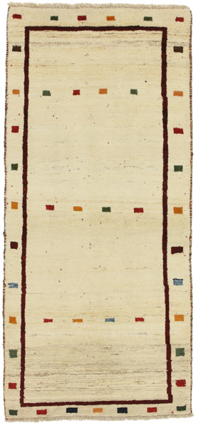 Gabbeh - Qashqai Персийски връзван килим 199x91