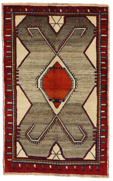 Gabbeh - Qashqai Персийски връзван килим 163x102