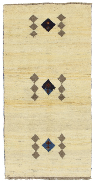Gabbeh - Qashqai Персийски връзван килим 183x94