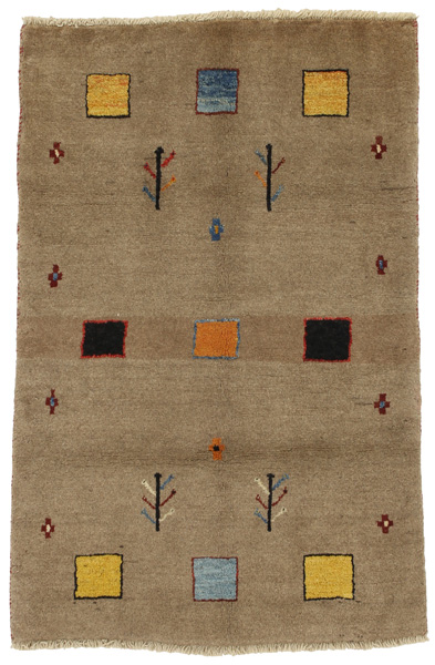 Gabbeh - Qashqai Персийски връзван килим 144x96