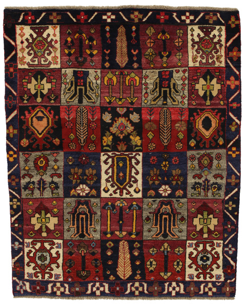 Bakhtiari - Gabbeh Персийски връзван килим 199x161