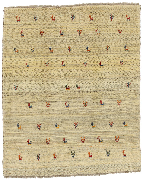 Gabbeh - Qashqai Персийски връзван килим 190x155