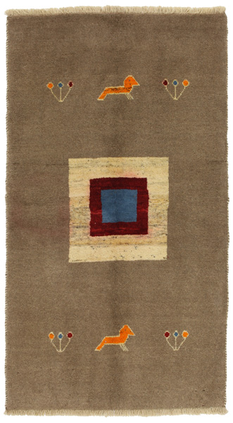 Gabbeh - Qashqai Персийски връзван килим 195x108
