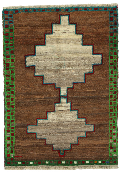 Gabbeh - Qashqai Персийски връзван килим 141x102