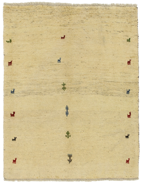 Gabbeh - Qashqai Персийски връзван килим 130x103