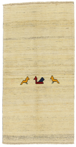 Gabbeh - Qashqai Персийски връзван килим 189x97