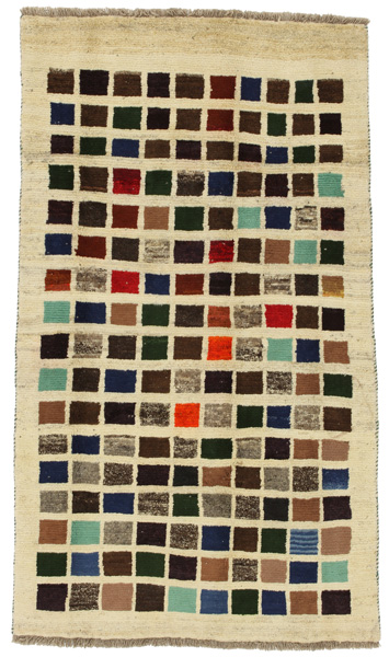 Gabbeh - Bakhtiari Персийски връзван килим 210x121