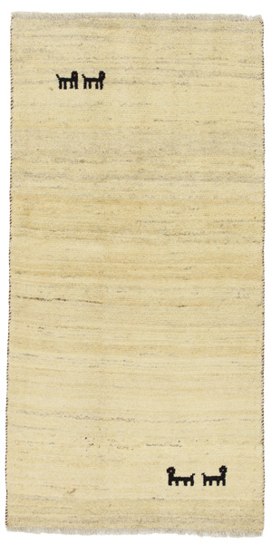 Gabbeh - Qashqai Персийски връзван килим 195x96