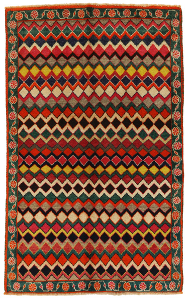 Gabbeh - Bakhtiari Персийски връзван килим 160x100