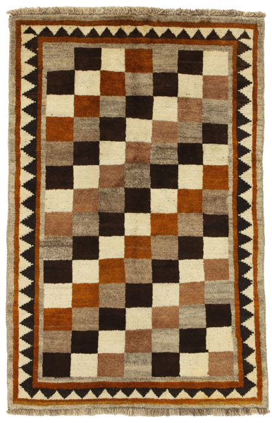 Gabbeh - Bakhtiari Персийски връзван килим 154x101