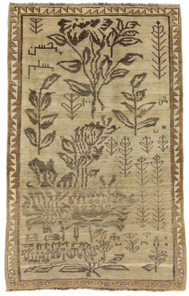 Gabbeh - Qashqai Персийски връзван килим 189x119