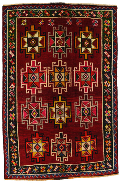 Bakhtiari - Gabbeh Персийски връзван килим 211x140