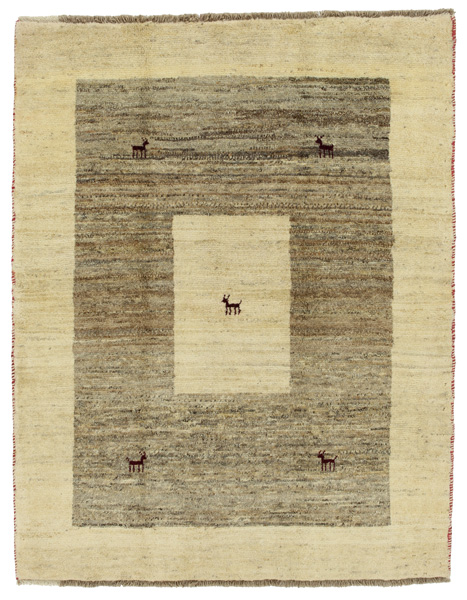 Gabbeh - Qashqai Персийски връзван килим 200x157