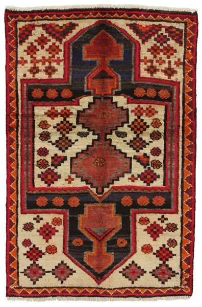 Gabbeh - Bakhtiari Персийски връзван килим 162x109