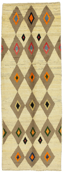 Gabbeh - Qashqai Персийски връзван килим 312x110