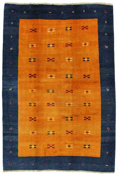 Gabbeh - Qashqai Персийски връзван килим 300x197