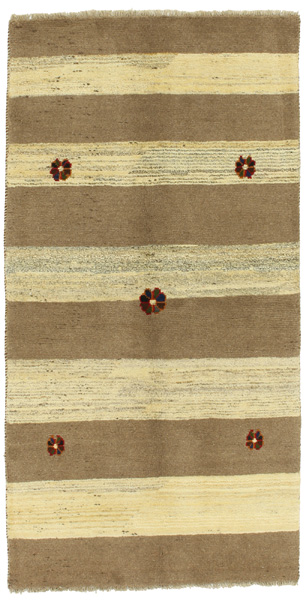 Gabbeh - Qashqai Персийски връзван килим 195x100