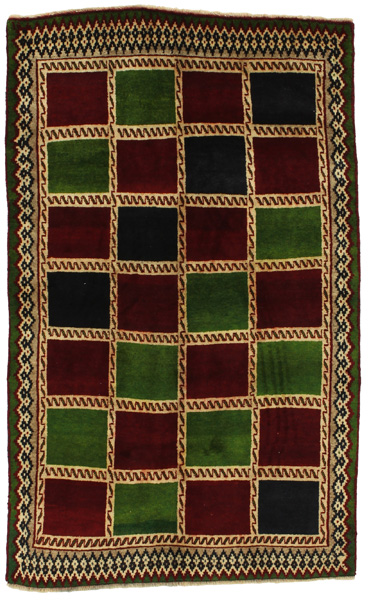 Kashkooli - Gabbeh Персийски връзван килим 188x117