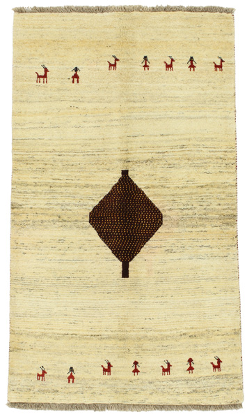 Gabbeh - Qashqai Персийски връзван килим 195x115
