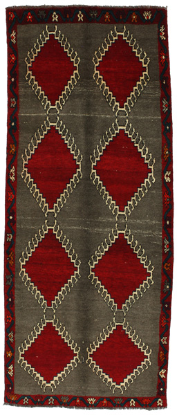 Gabbeh - Qashqai Персийски връзван килим 248x101