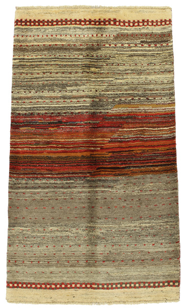 Gabbeh - Qashqai Персийски връзван килим 190x108