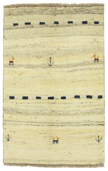 Gabbeh - Qashqai Персийски връзван килим 142x92