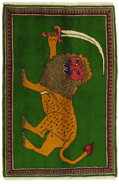 Kashkooli - Gabbeh Персийски връзван килим 124x82