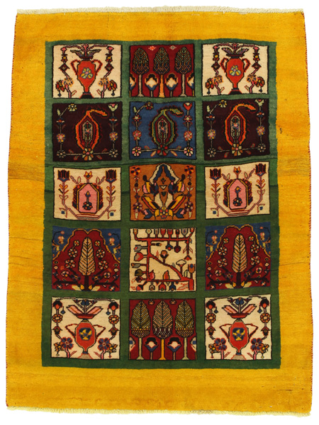 Kashkooli - Gabbeh Персийски връзван килим 141x107