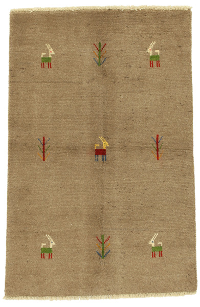 Gabbeh - Qashqai Персийски връзван килим 146x97