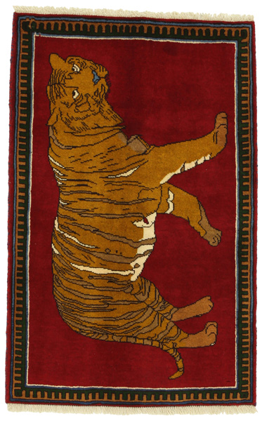 Kashkooli - Gabbeh Персийски връзван килим 128x82