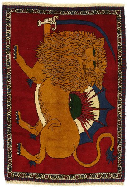 Kashkooli - Gabbeh Персийски връзван килим 148x103