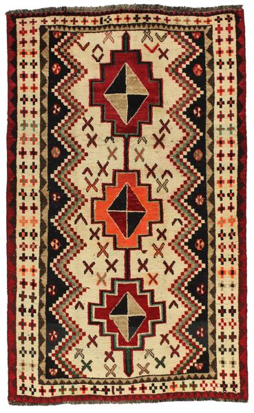 Qashqai - Gabbeh Персийски връзван килим 217x135