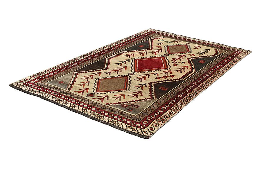 Qashqai - Gabbeh Персийски връзван килим 230x148 - Снимка 2