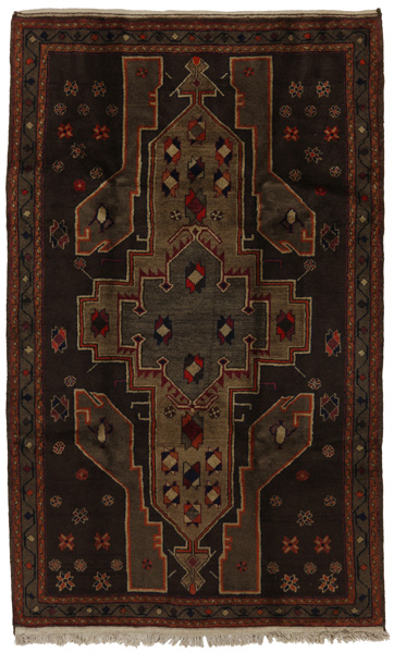 Gabbeh Персийски връзван килим 247x155