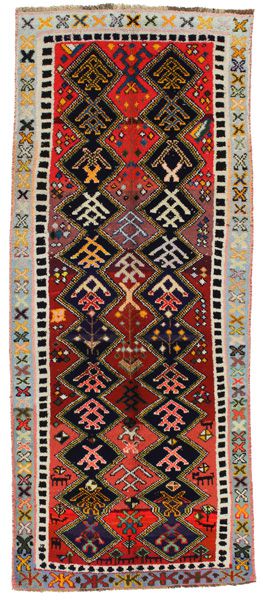 Gabbeh - Qashqai Персийски връзван килим 275x116