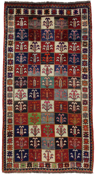Gabbeh - Bakhtiari Персийски връзван килим 270x145
