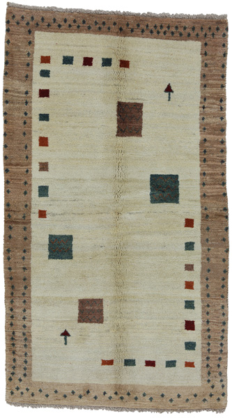 Gabbeh - Qashqai Персийски връзван килим 190x107