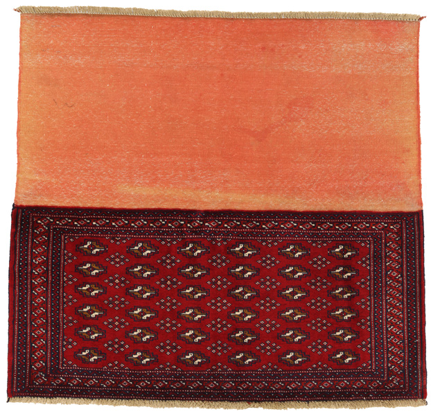 Yomut - Бухара Персийски връзван килим 125x131