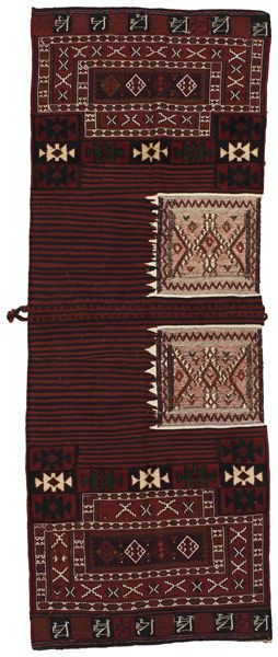 Turkaman - Saddle Bags Персийски връзван килим 295x110