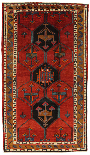 Lori - Bakhtiari Персийски връзван килим 253x146
