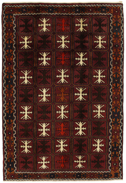 Bakhtiari - Lori Персийски връзван килим 224x152